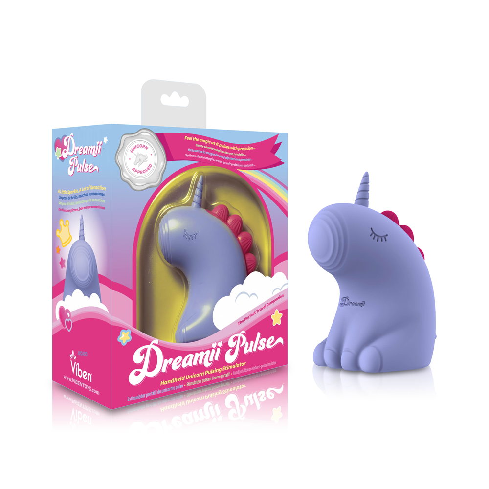 Dreamii Pulse Pulsing Unicorn Stimulator - Mystical Purple