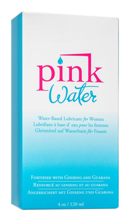 Pink Water Water-Based Lubricant 4 Oz. 120ml