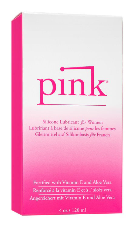 Pink 4oz. Glass Bottle