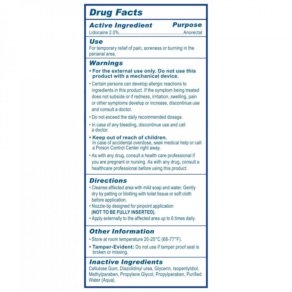 Relax Desensitizing Lubricant With Nozzle Tip - 4 Oz. 118ml