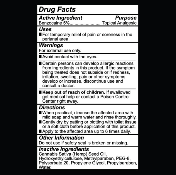 Butt Eze Anal Desensitizer - 2 Fl. Oz. / 60 ml