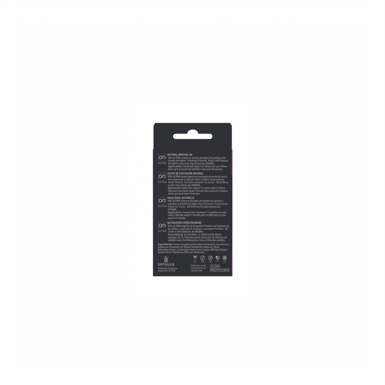 On Natural Arousal Oil - Ultra - Medium Box - 0.17 Fl. Oz.