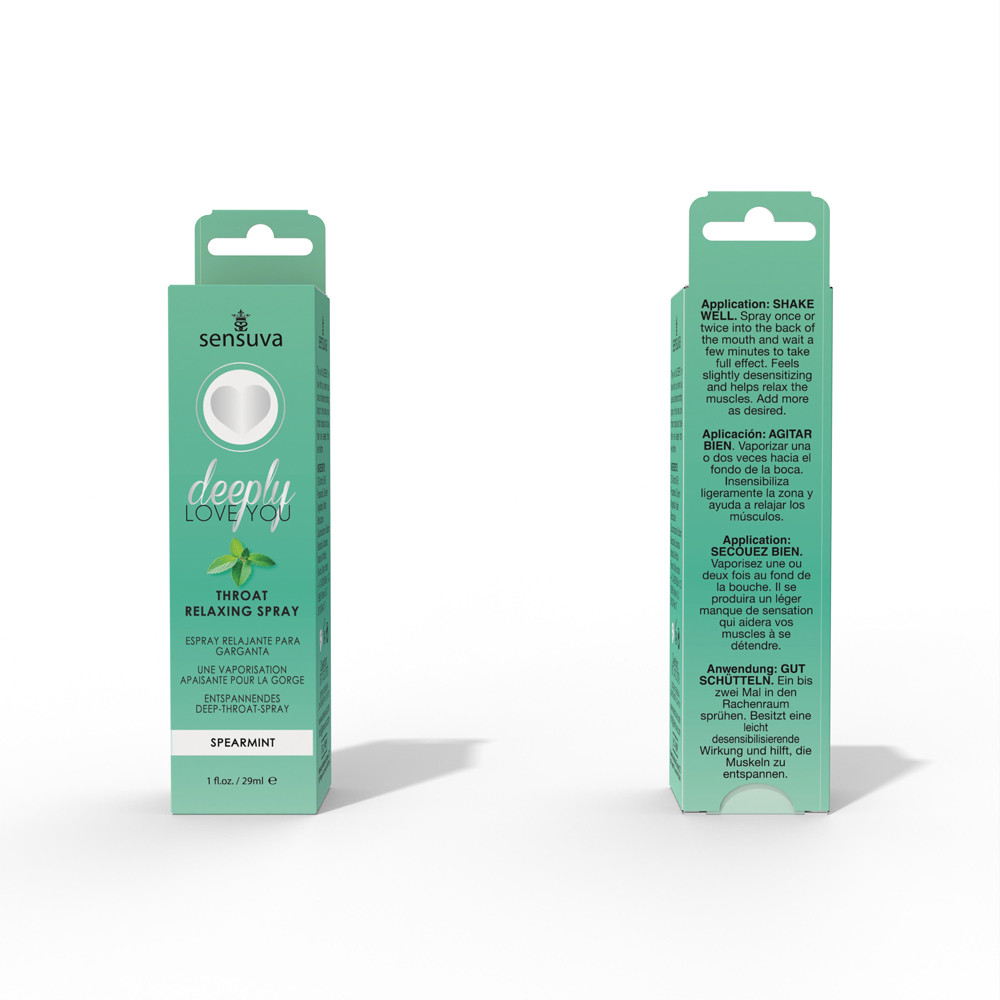 Deeply Love You Throat Relaxing Spray - Spearmint - 1 Fl. Oz.
