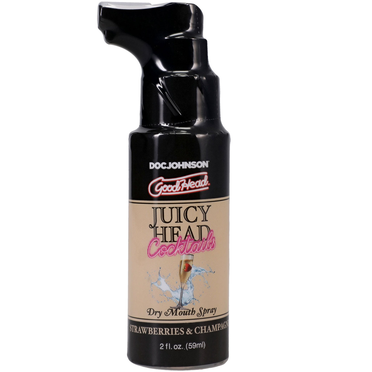 Goodhead - Juicy Head - Cocktails Dry Mouth Spray Strawberries/champagne - 2oz
