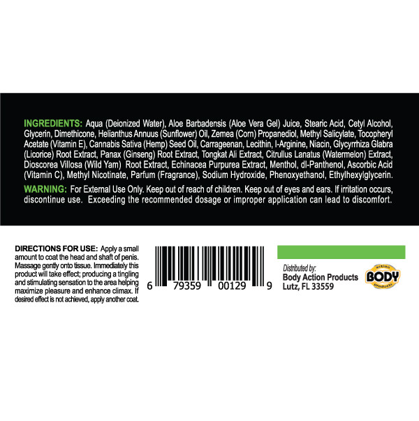 Hempleasure for Men Sample Packet Singles