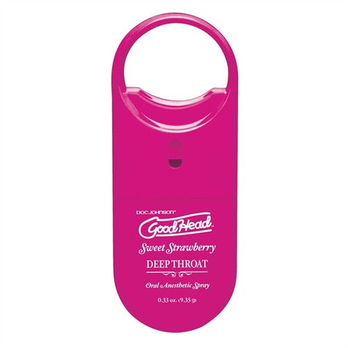 Goodhead to Go Deep Throat Spray - Sweet Strawberry