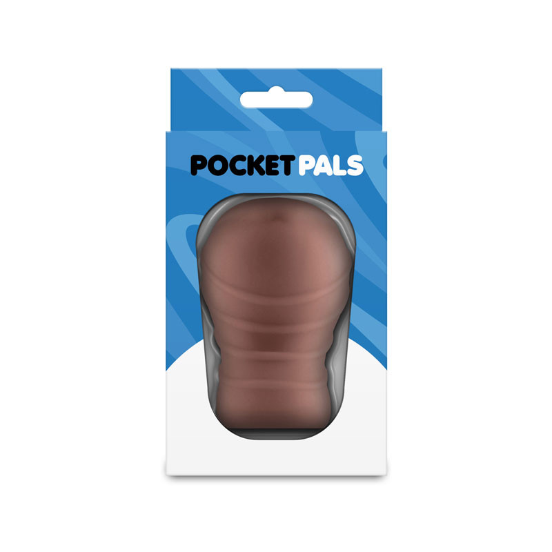 Pocket Pals - Mouth Stroker - Brown