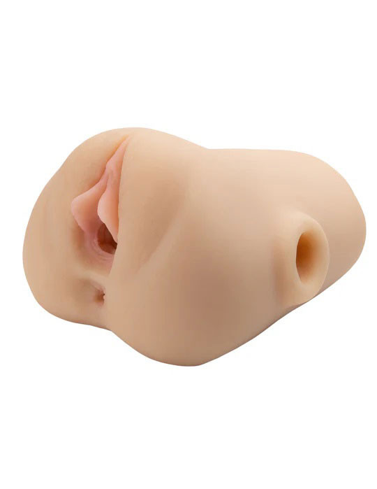 Pdx Plus Double Pounder Vibrating Squeeze Stroker - Light