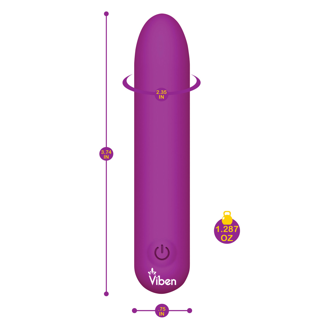 Bombshell Flexible Bullet - Berry