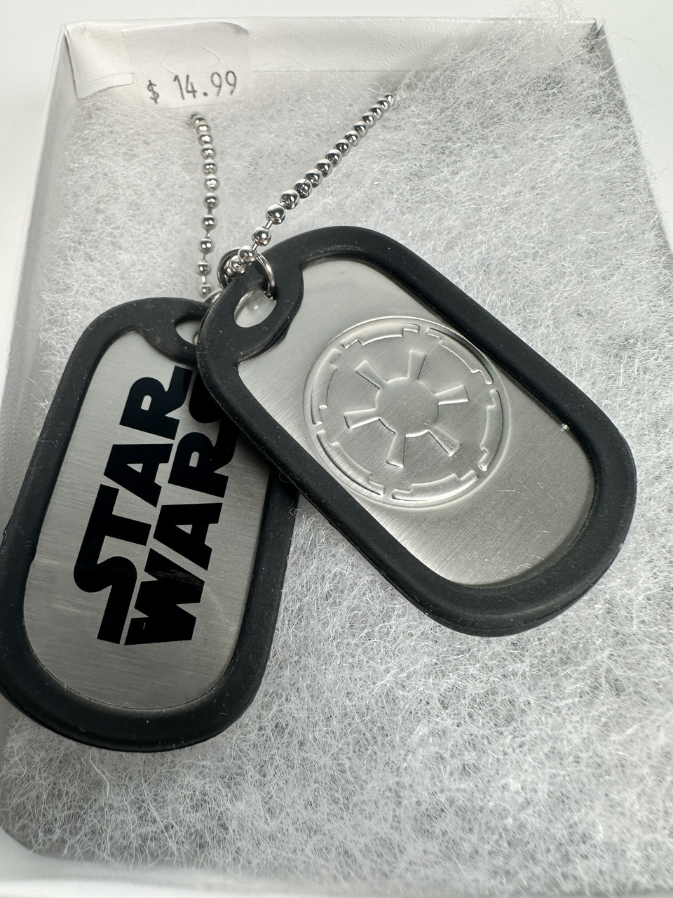 Licensed Star Wars Dog Tag Necklace Storm Trooper