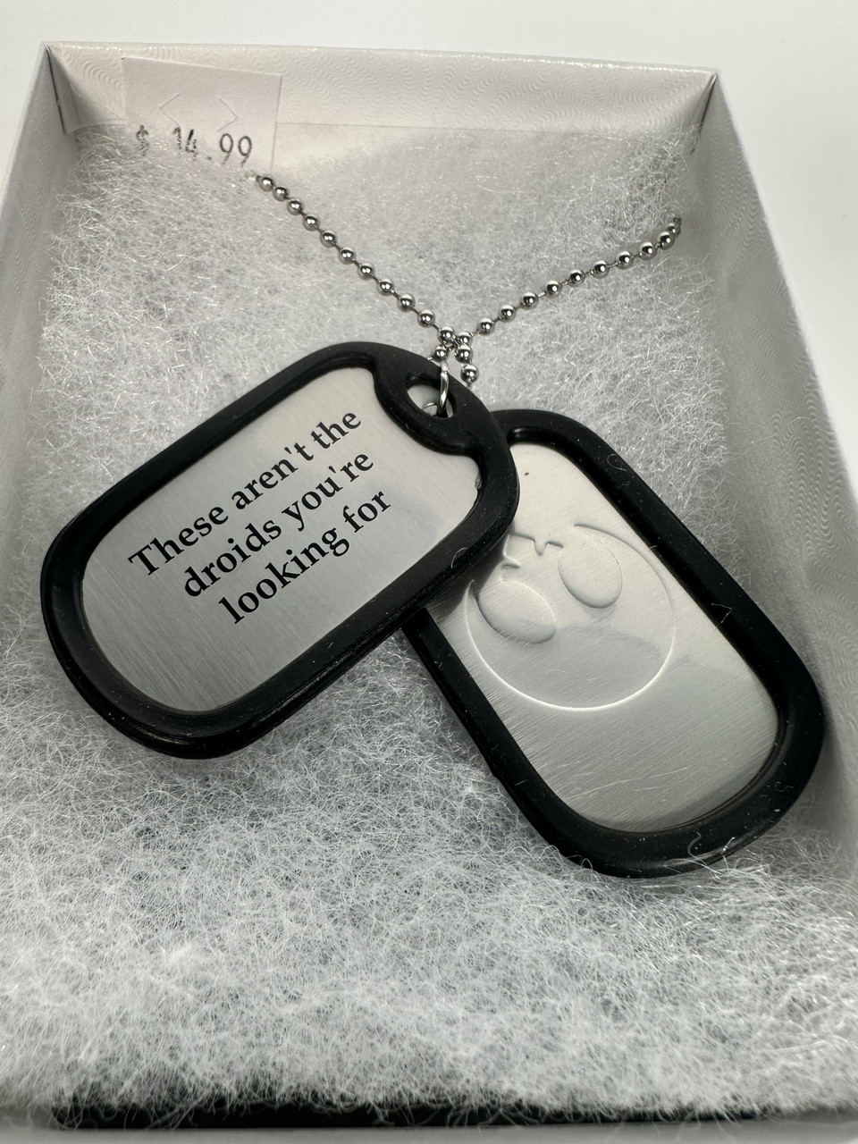 Licensed Star Wars Dog Tag Necklace C3P0