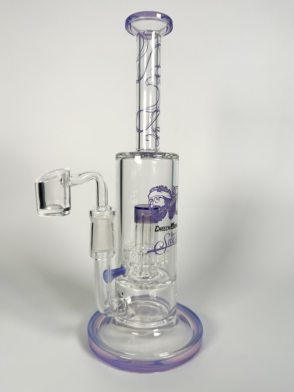 Official Cheech & Chong’s "Up In Smoke" Purple Rain Concentrated Rig (12")