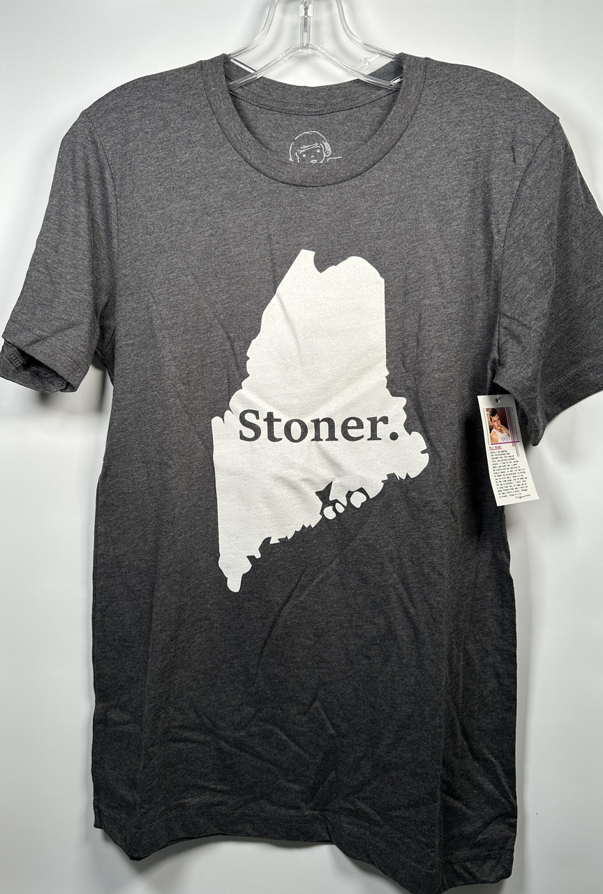 Stoner T-shirt Maine Vintage Style