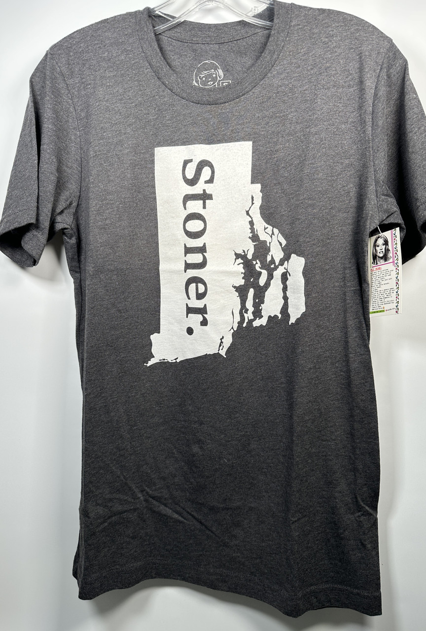 Stoner T-shirt Rhode Island Vintage Style