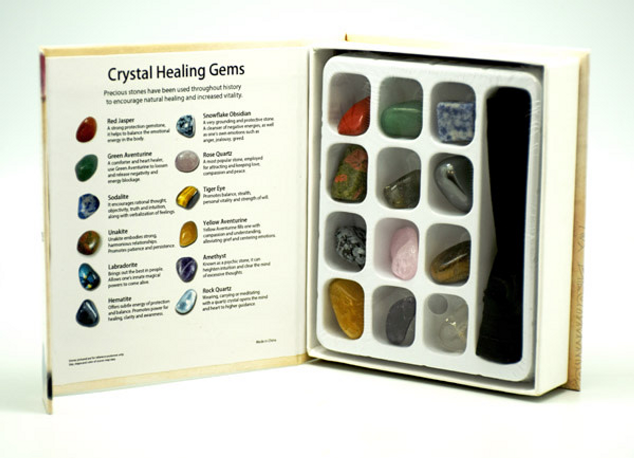 Crystal Healing Gemstones Kit