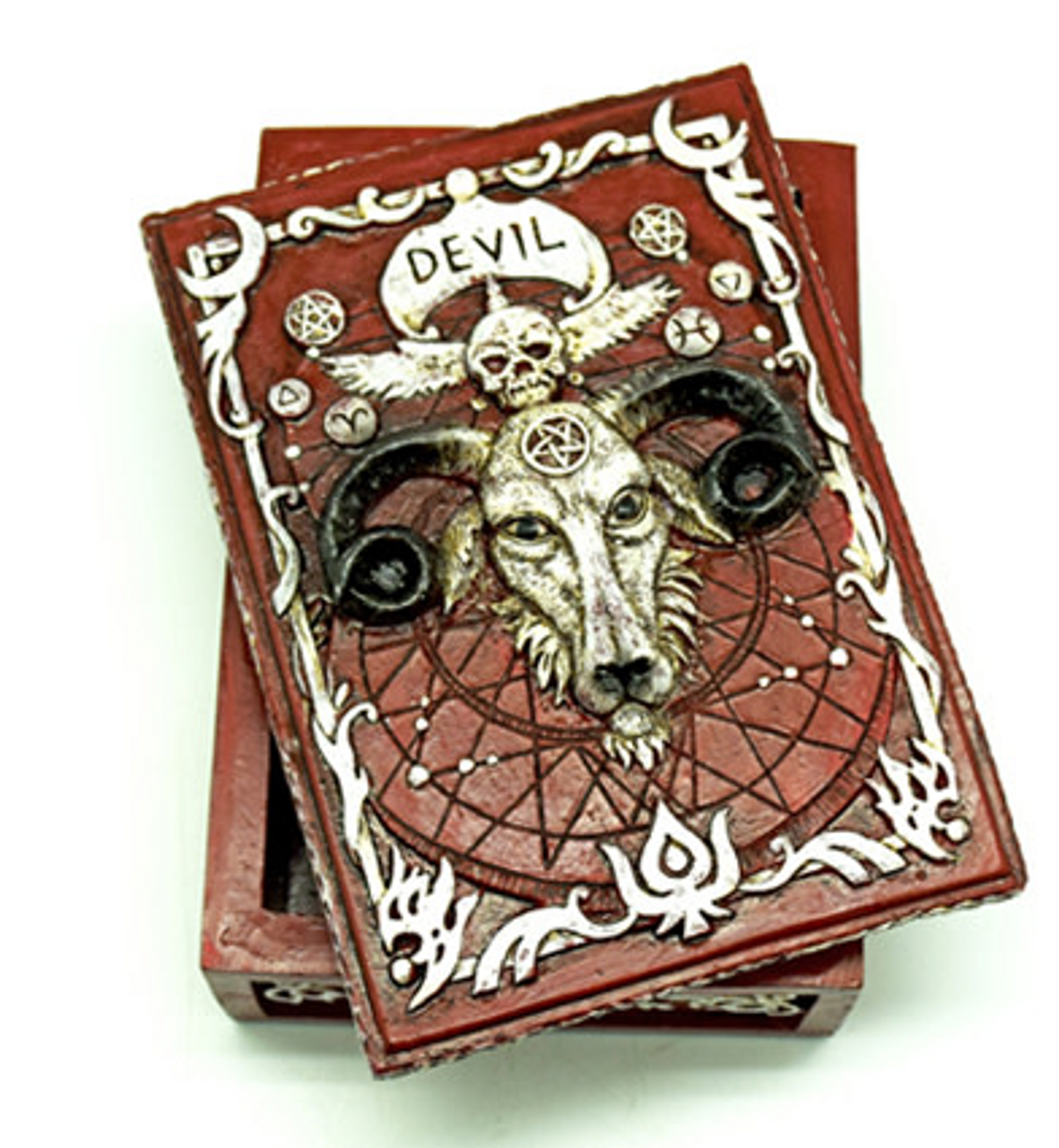 Baphomet Tarot Card/Trinket Box