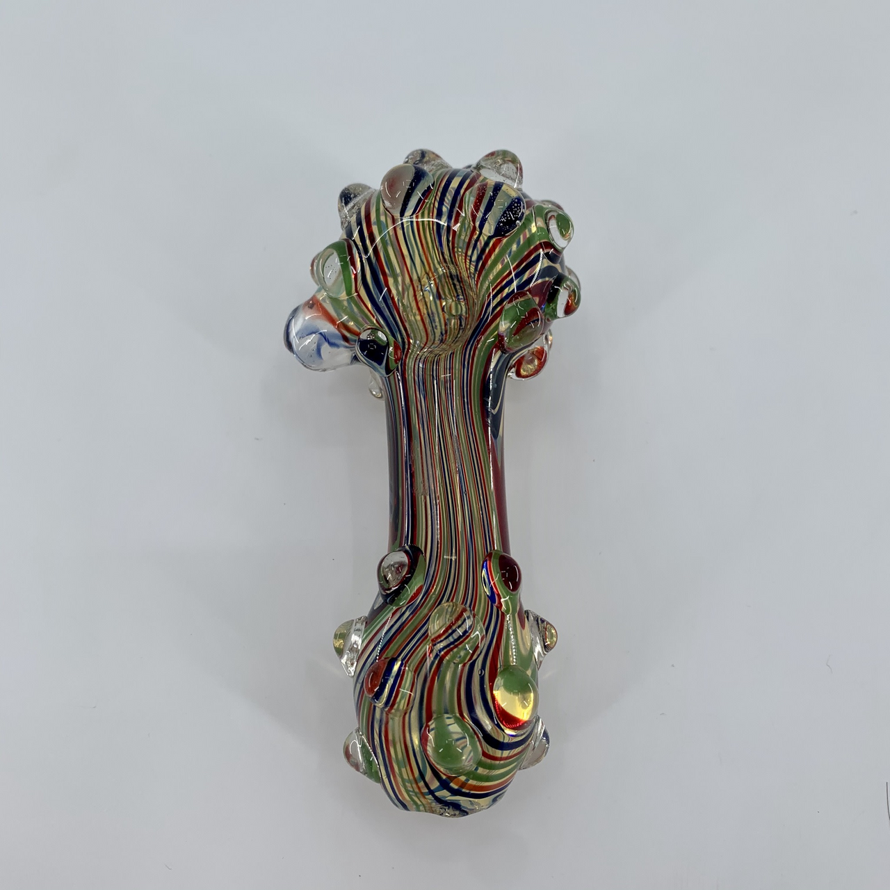 The Crush Glass: Marbled Full Reversal Hand Pipe (5")