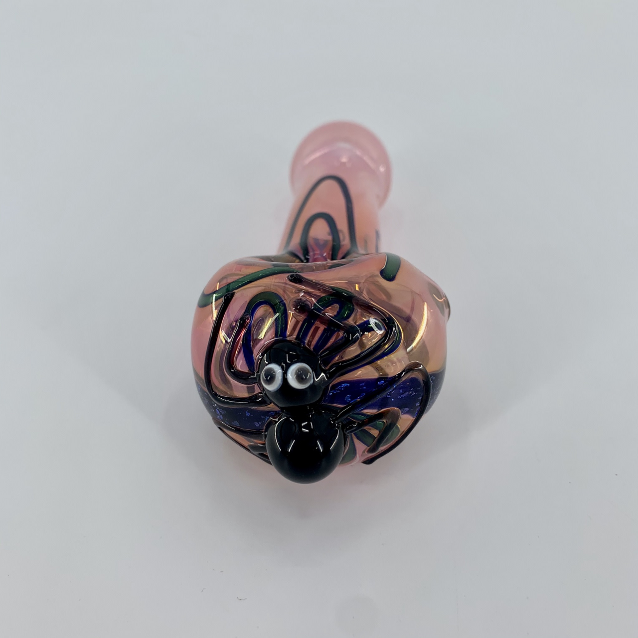 The Crush Glass: Dichroic Critter Hand Pipe (5")