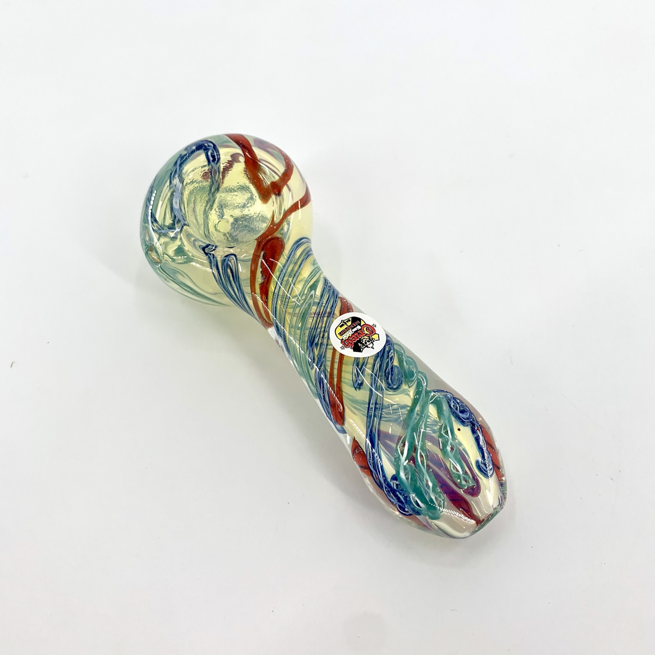 The Crush Glass: Lattice Hand Pipe (4")
