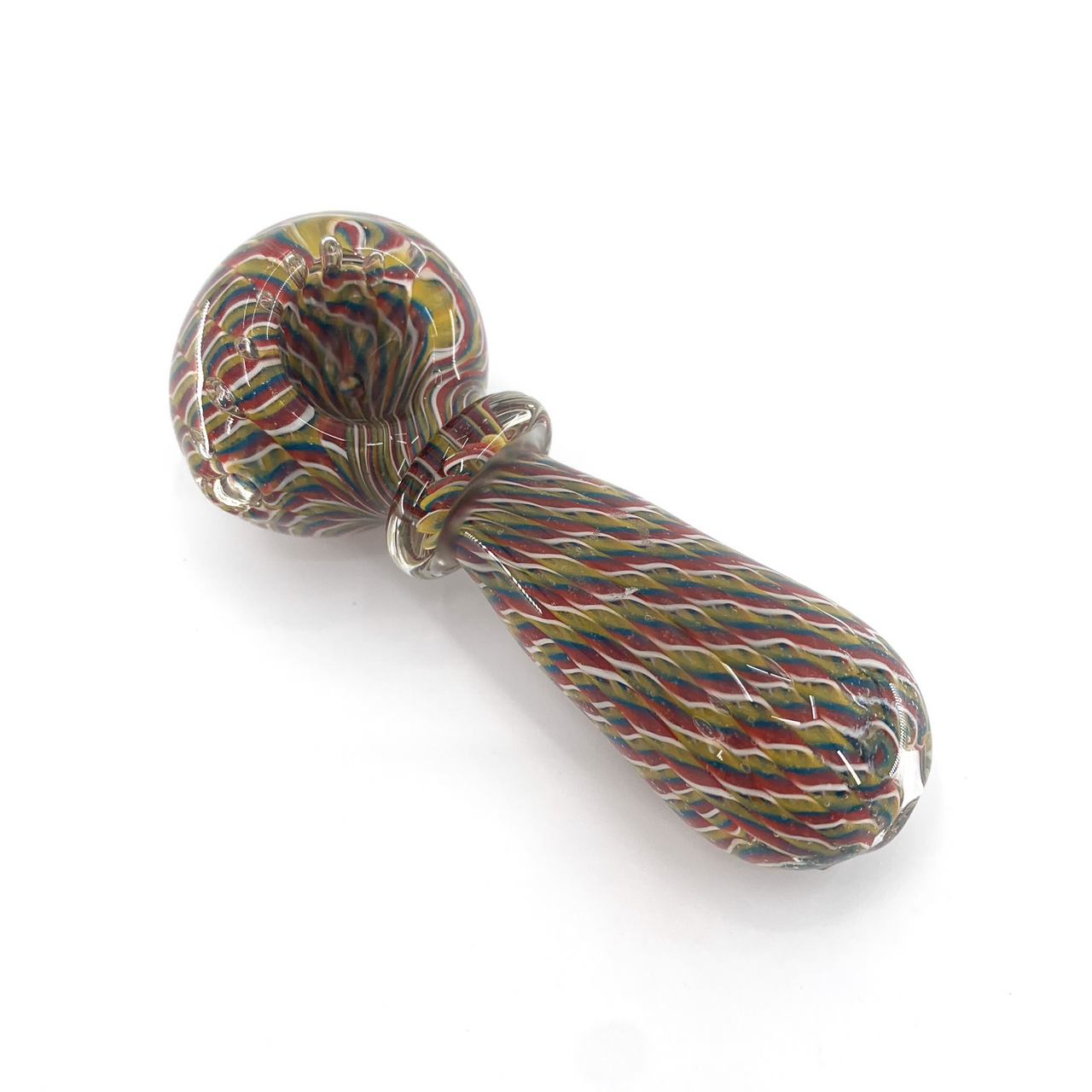 The Crush Glass: Grid Hand Pipe (3.5")