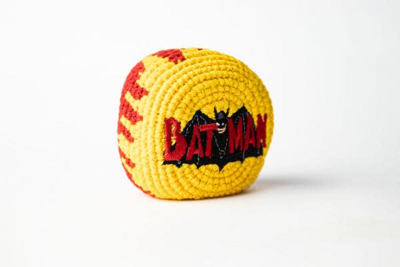 Batman Vintage Knitted Hacky Sack