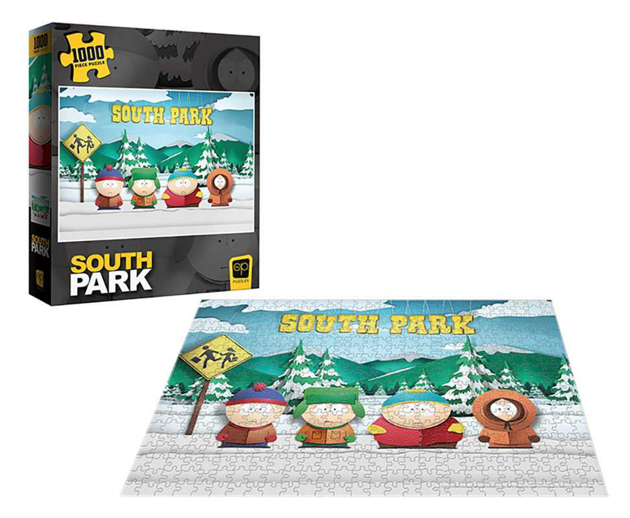 South Park "Paper Bus Stop" 1000 Piece Puzzle