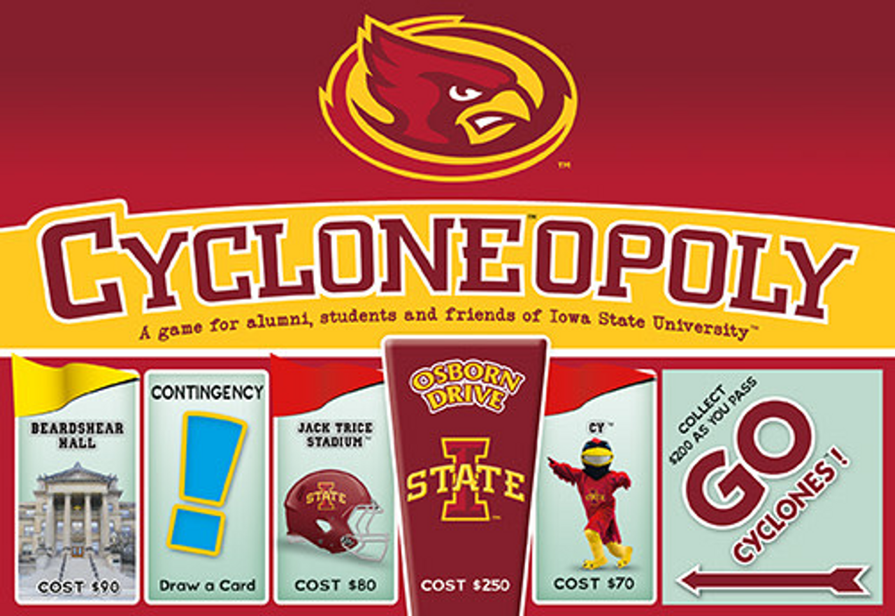 CYCLONE-OPOLY: Iowa State University Board Game