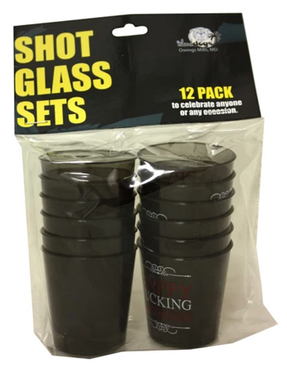 Happy F*cking Birthday Party Shots (12 Pack)