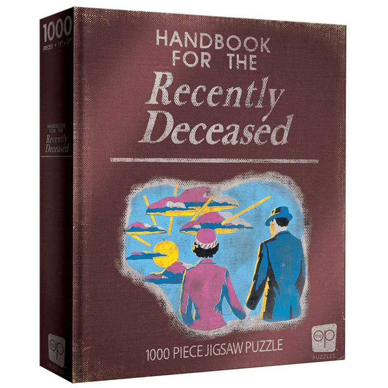 Beetlejuice "Handbook for the Recently Deceased" 1000 Piece Puzzle