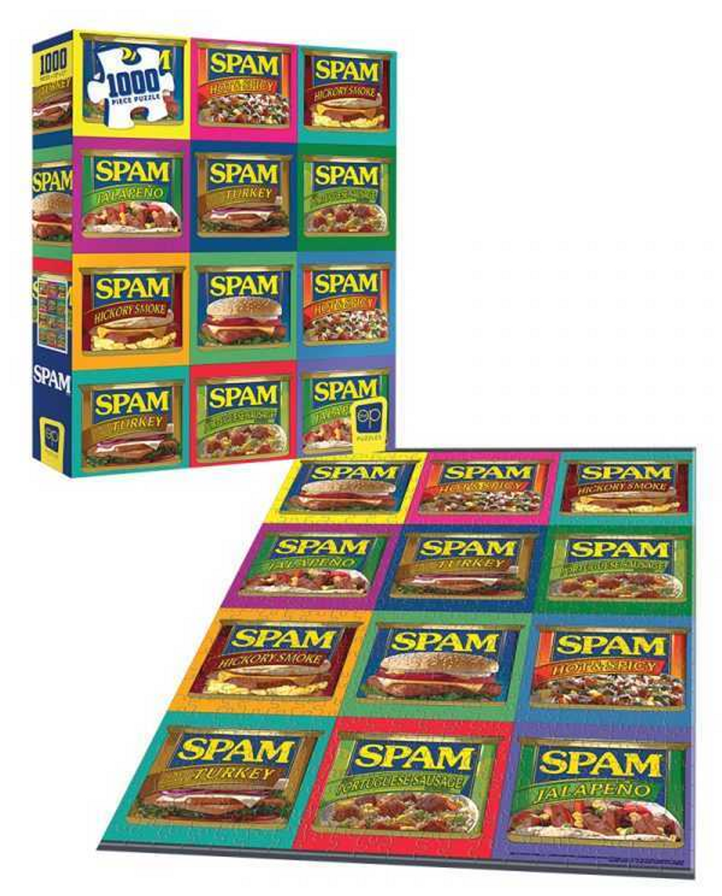 Spam "Sizzle. Pork. And. Mmm." 1000 Piece Puzzle