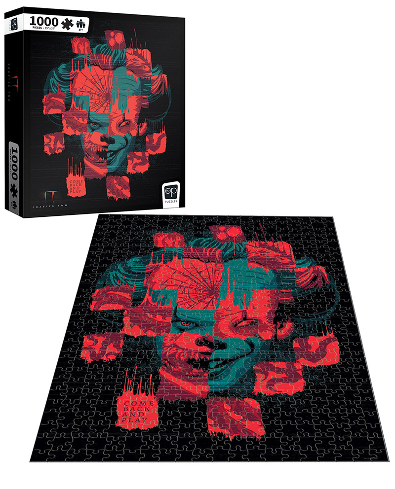 IT Chapter Two “Faces of Pennywise” 1000 Piece Puzzle