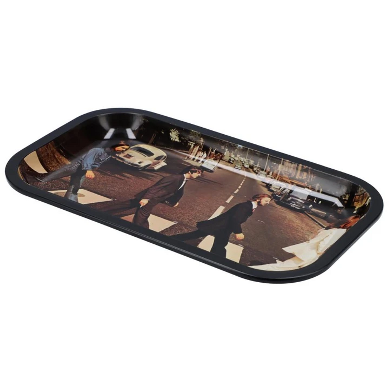 Famous Brandz: Rock Legends Fab 4 Metal Rolling Tray