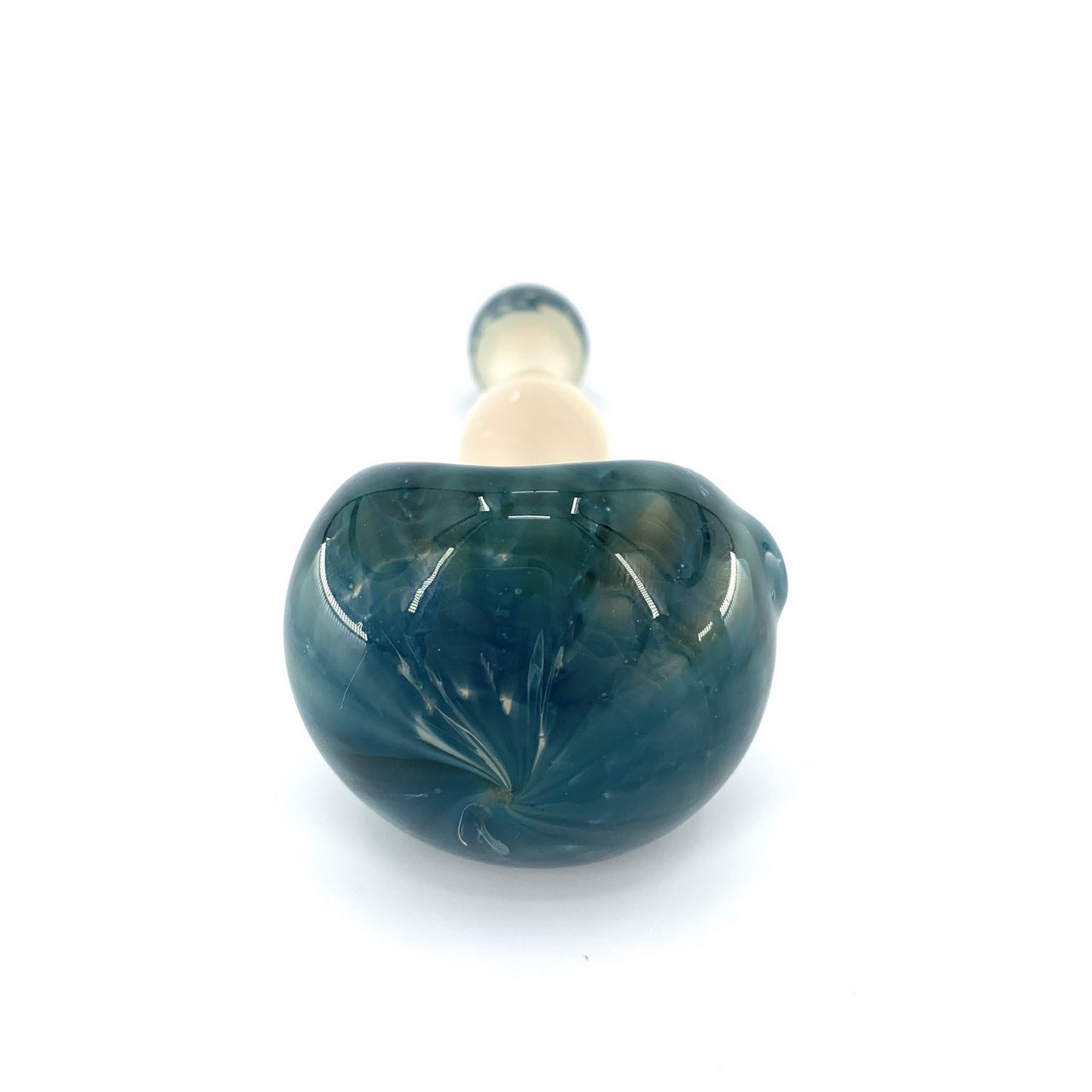 Blowfish Glassworks: Fumed Tree Lump Hand Pipe (5")