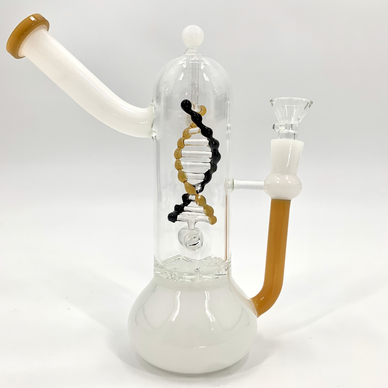 Dual Color Kinetic Spinning DNA Water Pipe (8.5")