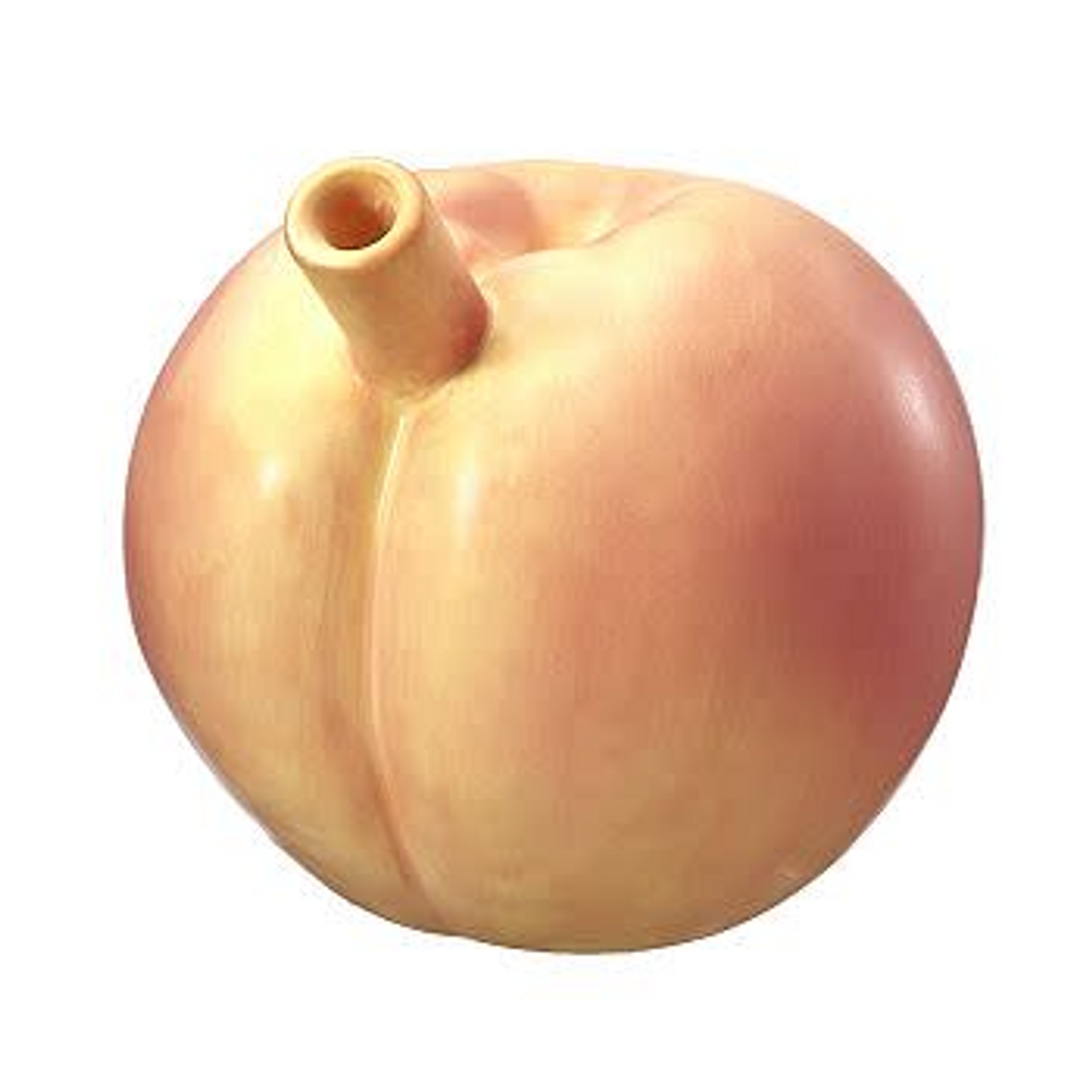 Peach Novelty Pipe Mug
