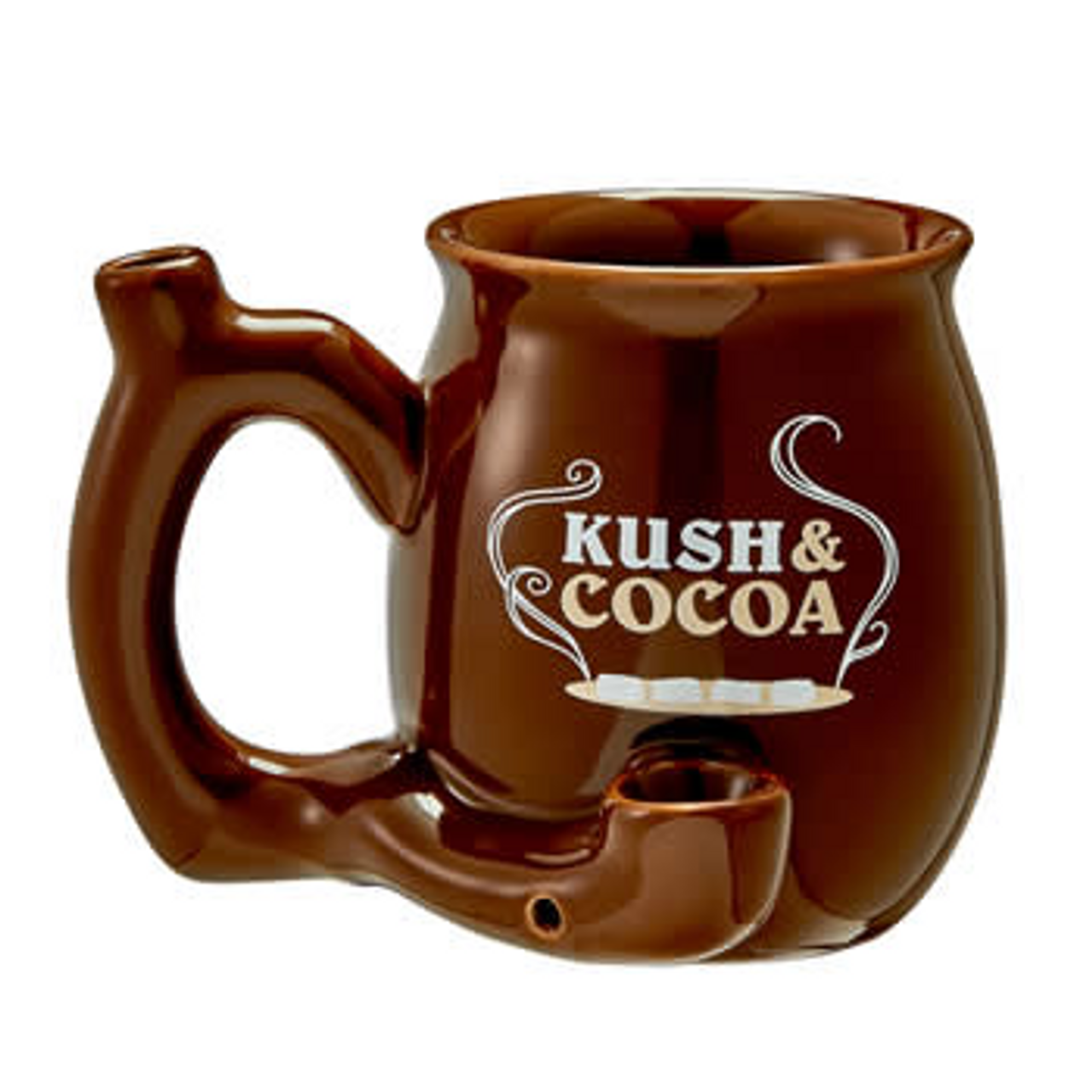 Kush & Cocoa Pipe Mug - Brown