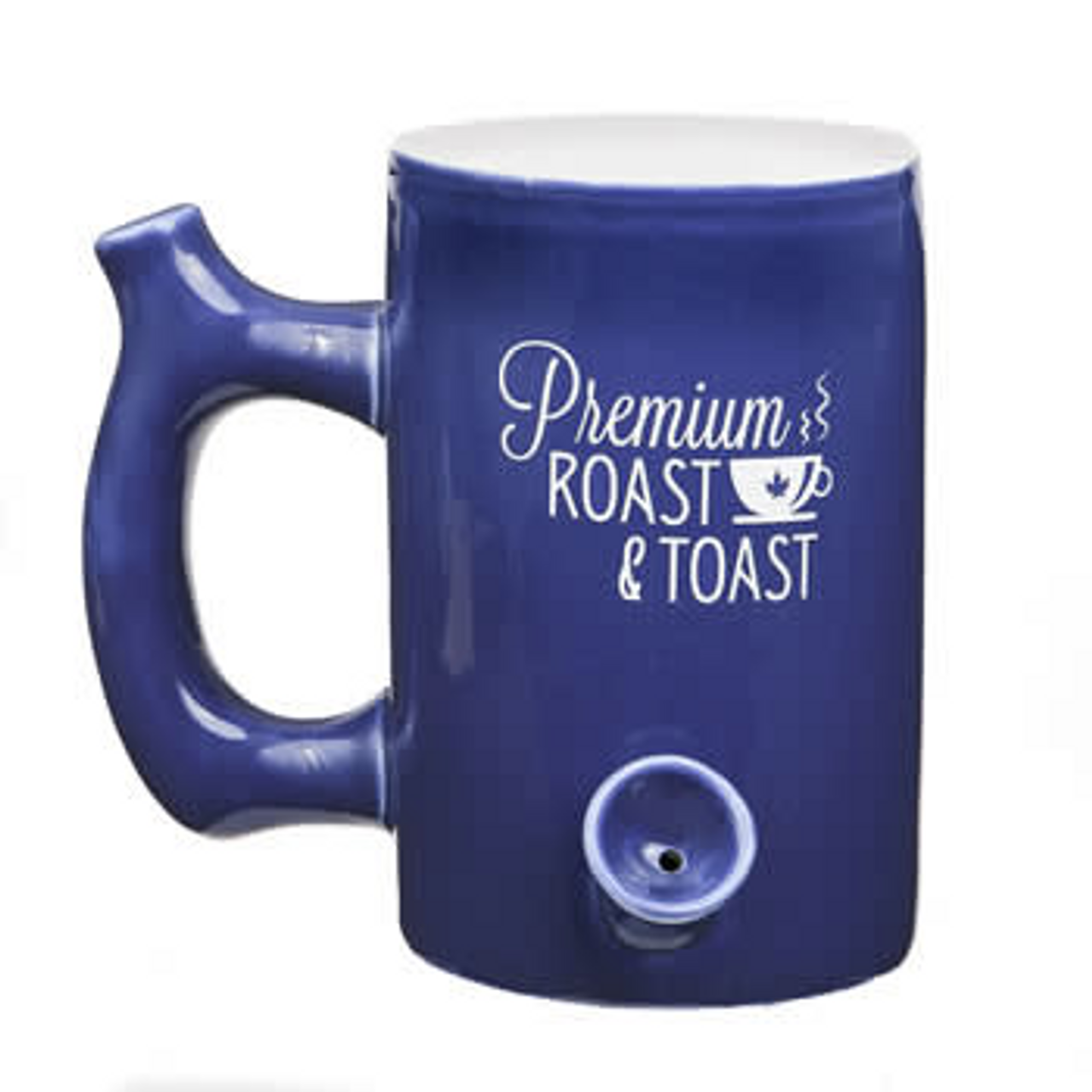 Roast and Toast Premium Pipe Mug Blue