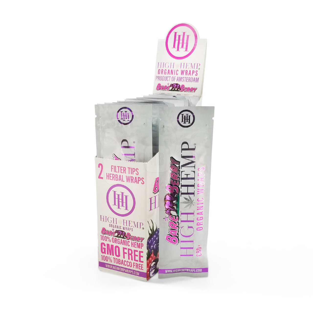 High Hemp Flavored Wraps (2 Pack)