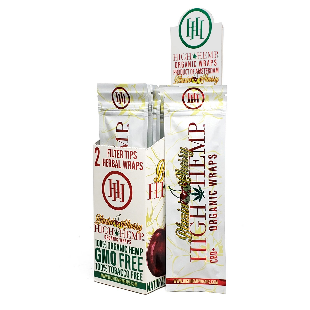 High Hemp Flavored Wraps (2 Pack)