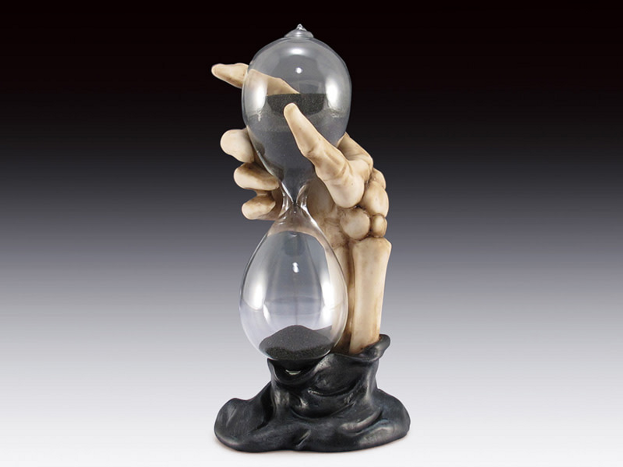 Skeleton Hand Hourglass (6.5")