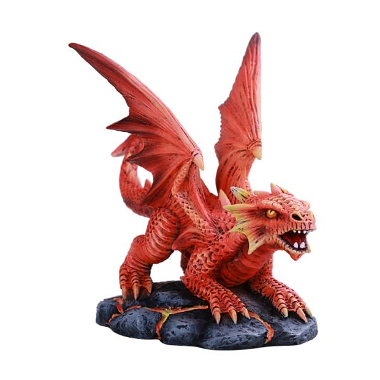 Fire Dragon Wyrmling Figurine (5")