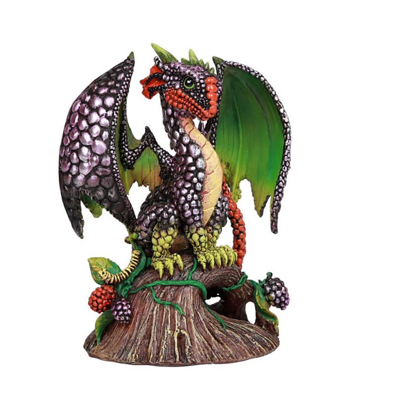 Blackberry Garden Dragon Figurine