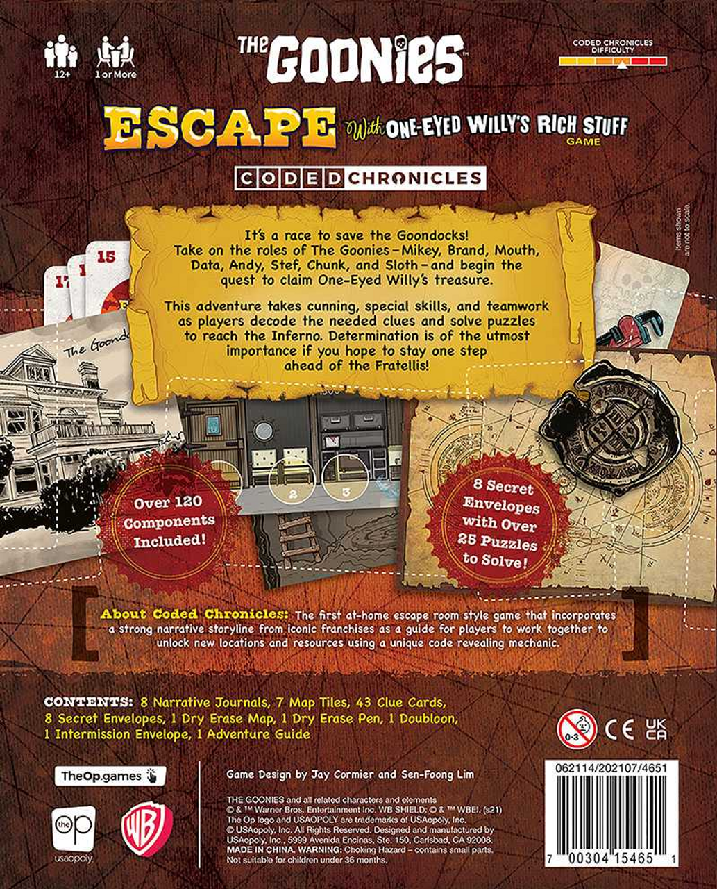 The Goonies: Escape with One-Eyed Willy’s Rich Stuff – A Coded Chronicles Game