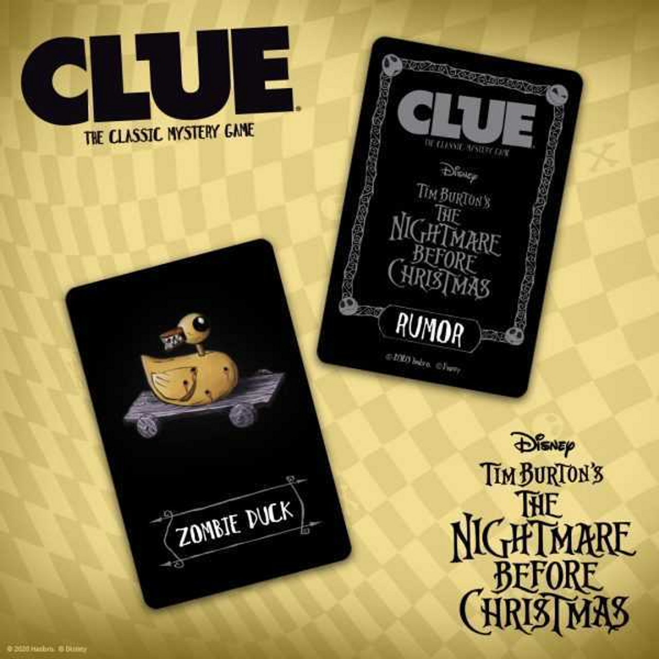 CLUE: Disney Tim Burton's The Nightmare Before Christmas