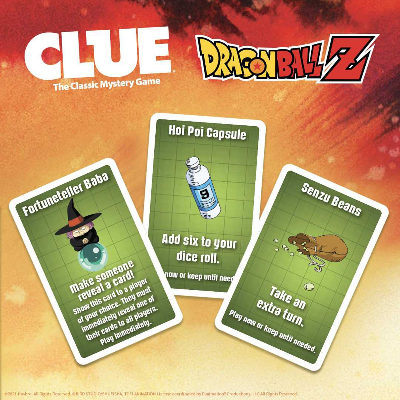 CLUE: Dragon Ball Z