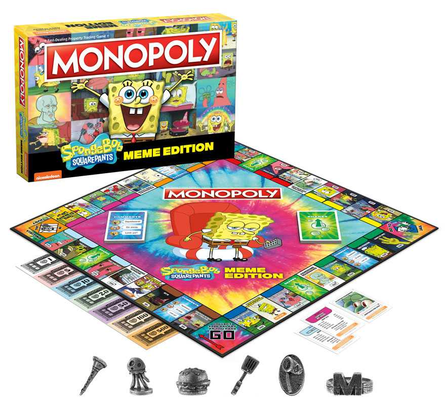 MONOPOLY: Spongebob Meme Edition