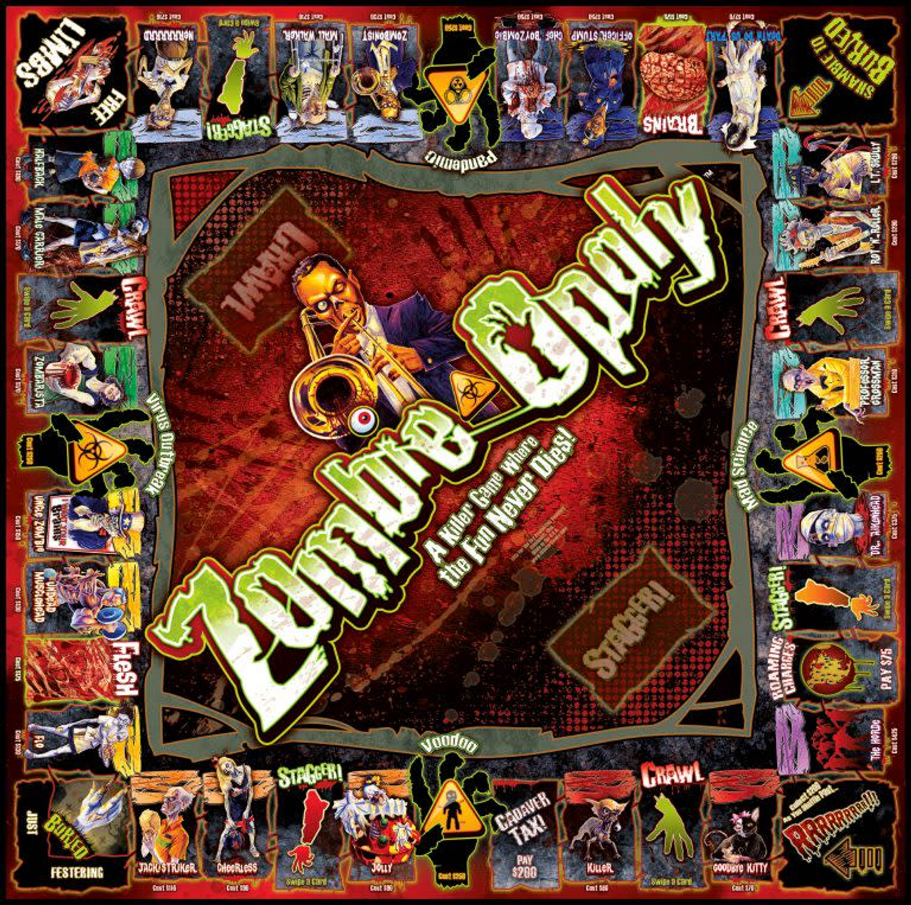 ZOMBIE-OPOLY: Horror Board Game