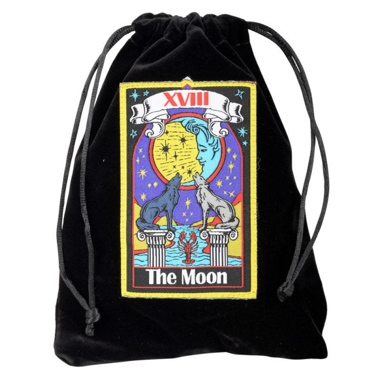 The Moon Velvet Tarot Bag