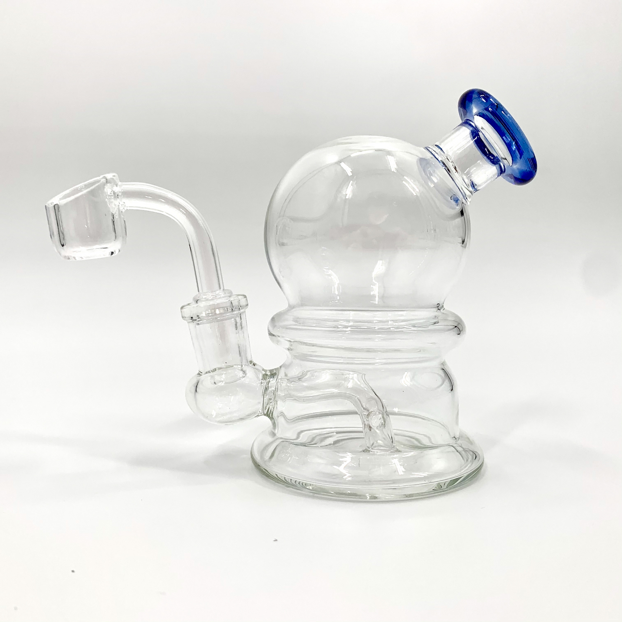 Bent Neck Bubble Banger Hanger Rig (5")