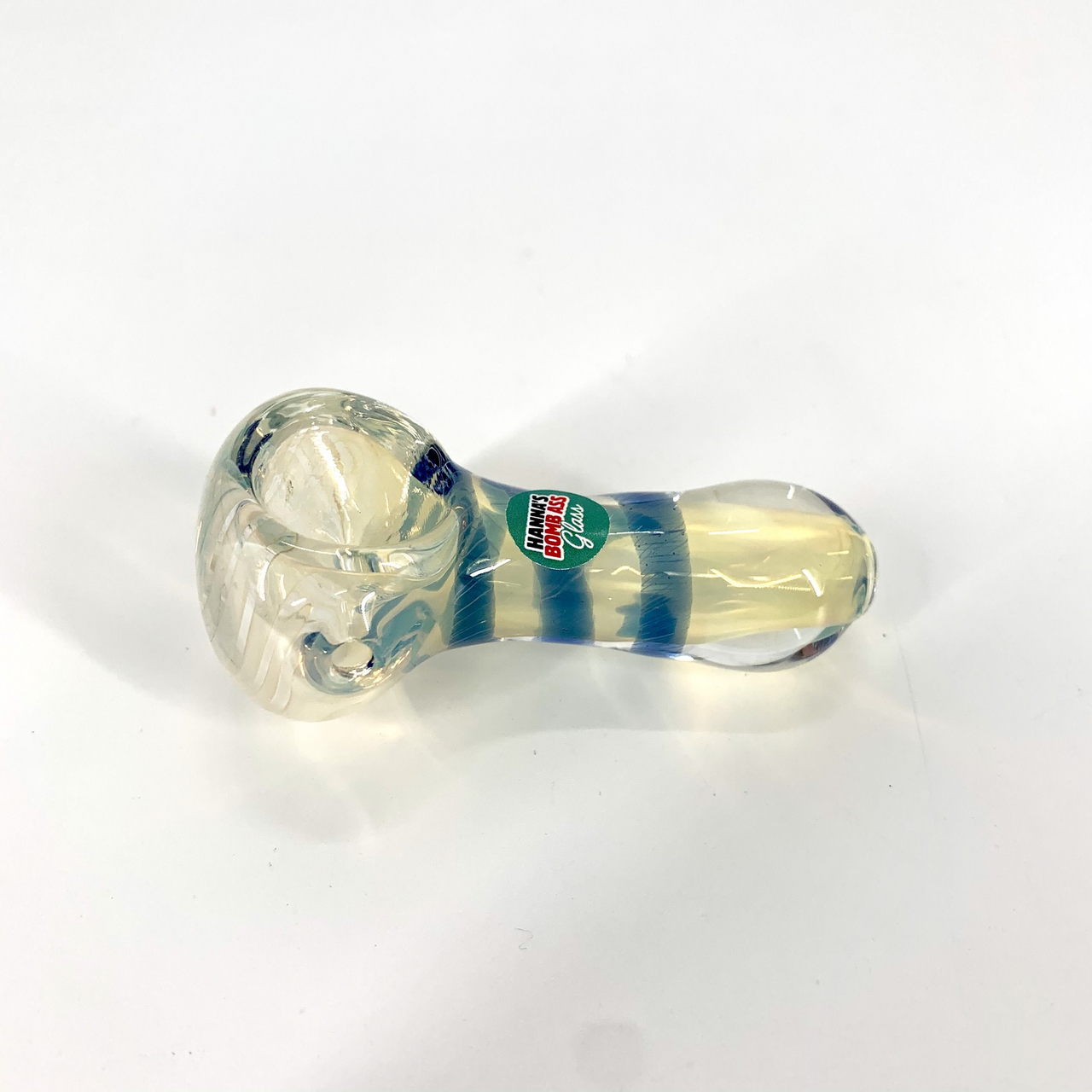 Single Color Spiral Spoon Hand Pipe (2.5")